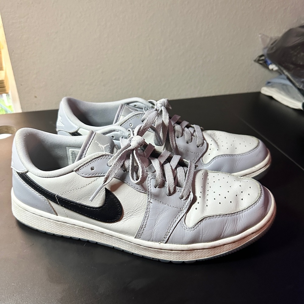 Nike Jordan Low Golf Shoes Wolf Grey - M 10.5